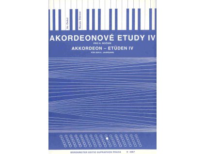 Akordeonové etudy IV - J.Ondruš, M.Dikánová