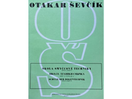 Škola smyččcové techniky op. 2 Sešit 4 - Ševčík