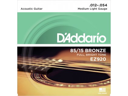 D'Addario EZ920 Medium Light - struny na akustickou kytaru