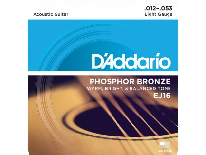 D'Addario EJ16 Light - struny na akustickou kytaru