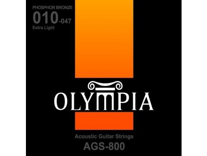 Olympia AGS 800 - struny na akustickou kytaru