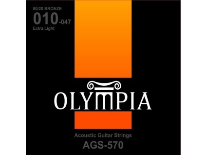 Olympia AGS 570 - struny na akustickou kytaru