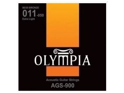 Olympia AGS 900 - struny na akustickou kytaru
