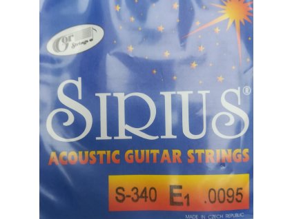 Jednotlivé struny Gostrings pro sadu Sirius S 340 (.0095)