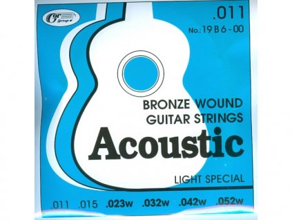 GORSTRINGS 19B6–00 (.011-.052) – struny na akustickou kytaru