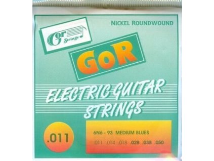 Gorstrings 6N6-93 Medium Blues - struny na elektrickou kytaru