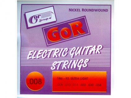 Gorstrings 1N6-93 Ultra Light - struny na elektrickou kytaru