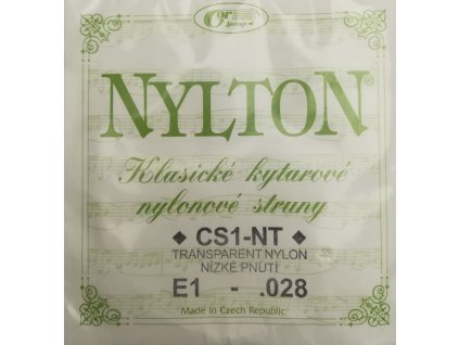 Jednotlivé struny Gorstrings pro sadu Nylton CS1-NT