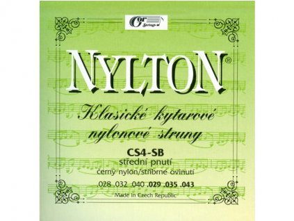 Gorstrings Nylton CS4-SB - nylonové struny pro klasickou kytaru