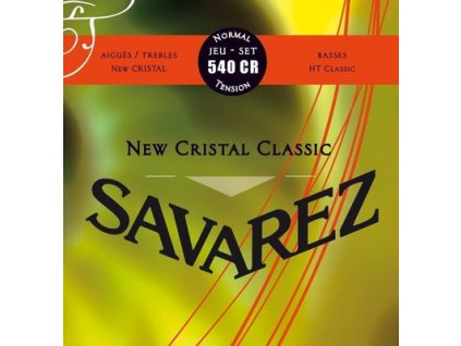 SAVAREZ 540CR NEW CRISTAL CLASSIC Red - nylonové struny pro klasickou kytaru