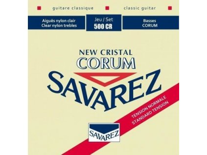 SAVAREZ 500CR New CRISTAL CORUM RED - nylonové struny pro klasickou kytaru