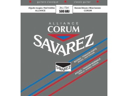 SAVAREZ 500ARJ ALLIANCE CORUM ROUGE/BLEU - nylonové struny pro klasickou kytaru