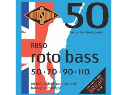 Rotosound RB50 - 4-strunná sada pro baskytaru