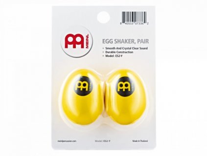 MEINL Percussion Egg Shaker 1 Paar gelb ES2 Y faebefc 600x600
