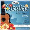 3968 gorstrings ub6 t ukulele baritone struny pro barytonove ukulele