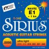 Gorstrings SIRIUS S-340 Ultra Light - struny na akustickou kytaru