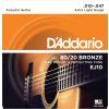 2153 d addario ej10 extra light struny na akustickou kytaru