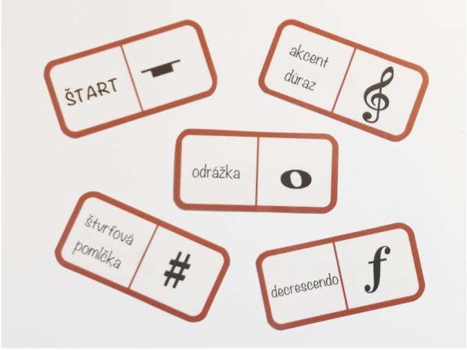 10026 domino hudobne symboly