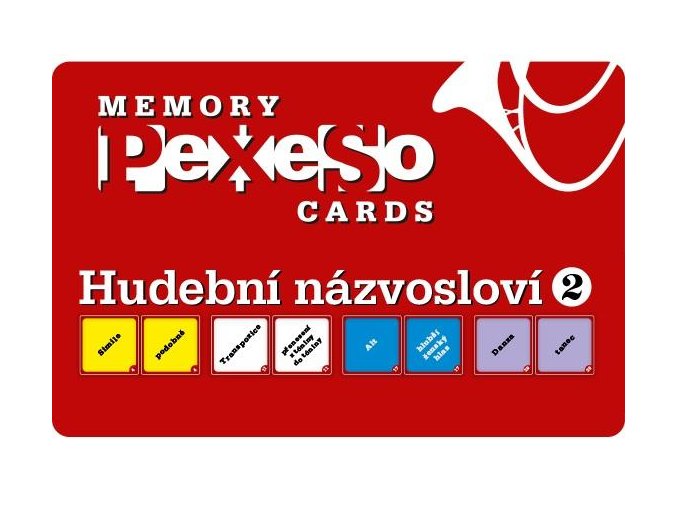 Pexeso HUDEBNÍ NÁZVOSLOVÍ 2