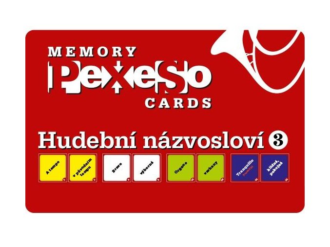 Pexeso HUDEBNÍ NÁZVOSLOVÍ 3