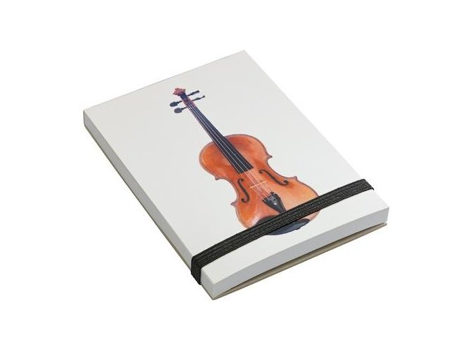 10539 blocek zapisnik housle nelinkovany