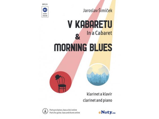 V kabaretu - klarinet a klavír