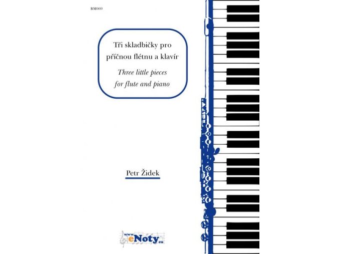 10722 tri skladbicky pro pricnou fletnu a klavir