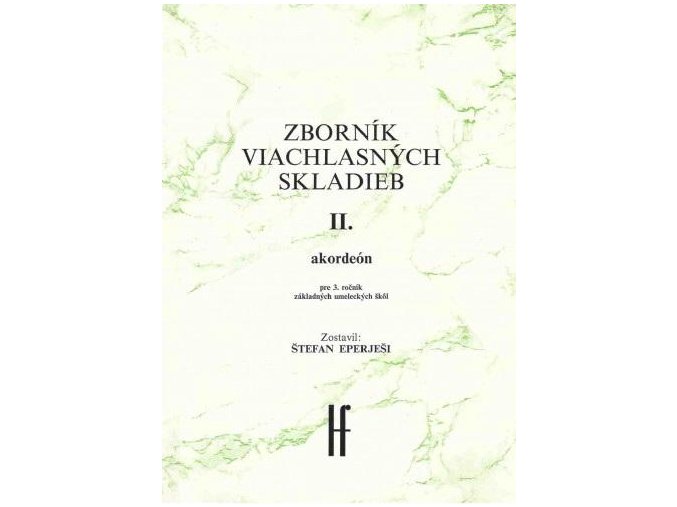 12018 zbornik viachlasnych skladieb ii pre akordeon
