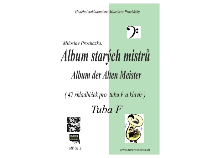 12183 album starych mistru pro tubu f a klavir