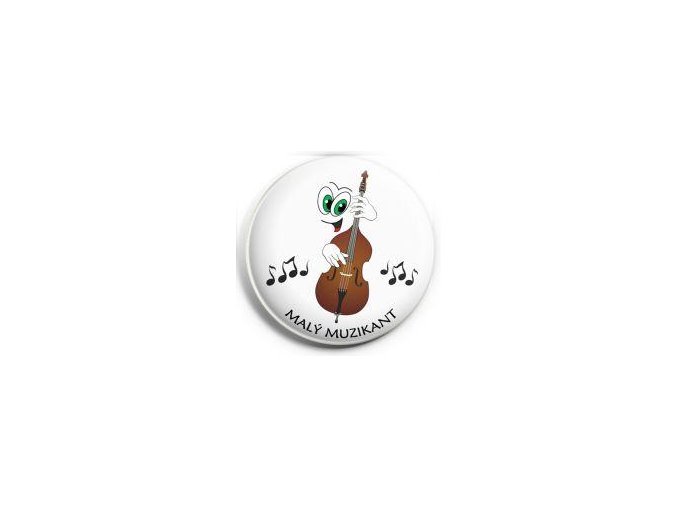 12297 hudebni placka kontrabas k1