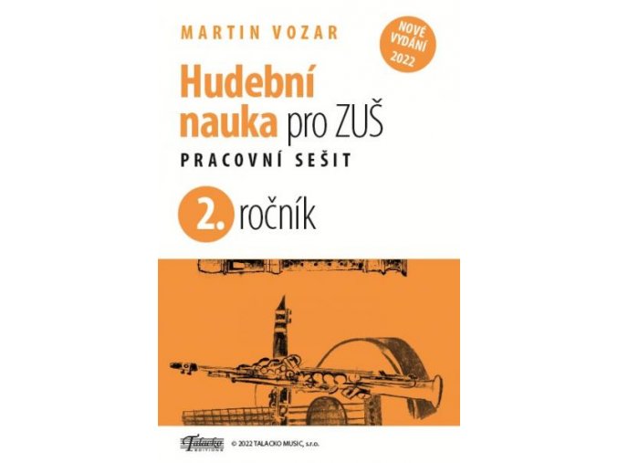 Hudební nauka 2 - pracovní sešit pro 2. ročník ZUŠ