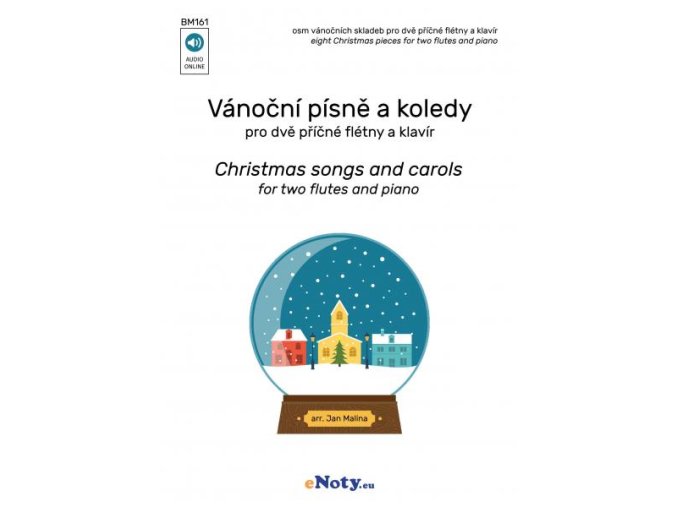 12435 vanocni pisne a koledy pro dve pricne fletny