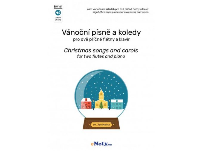Vánoční písně a koledy pro dvě příčné flétny