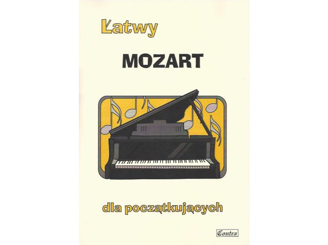 Łatwy Mozart nuty na fortepian 1