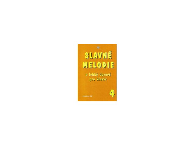 1314 slavne melodie v lehke uprave pro klavir 4 cd