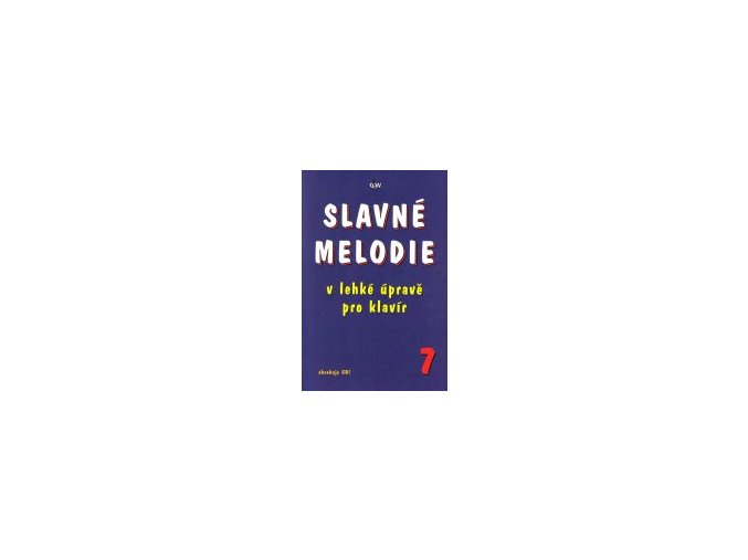 1323 slavne melodie v lehke uprave pro klavir 7 cd