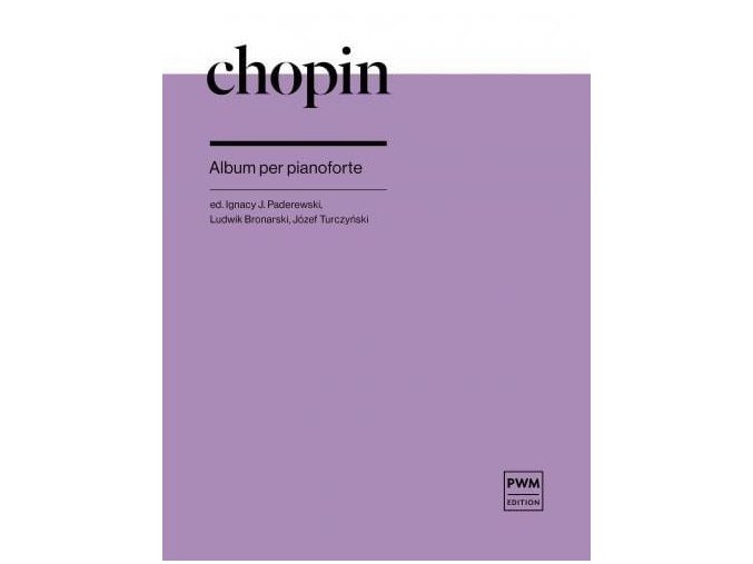 Fryderyk Chopin Album per pianoforte