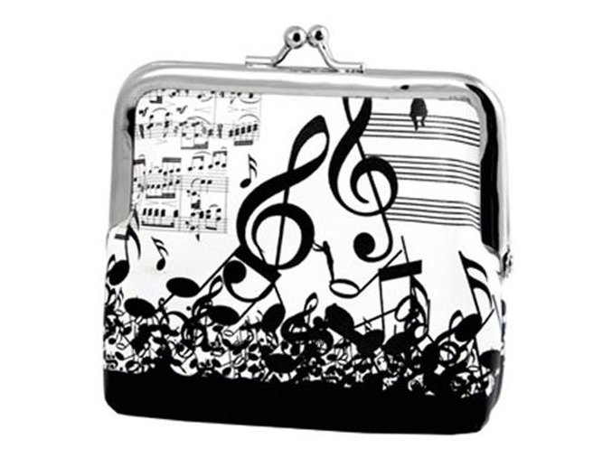 Peněženka HUDEBNÍ SYMBOLY