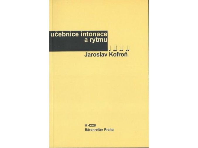 1416 j kofron ucebnice intonace a rytmu
