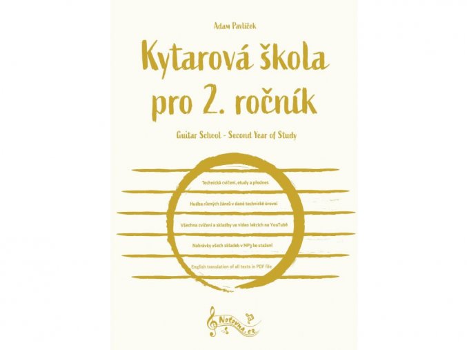 Kytarová škola pro 2. ročník