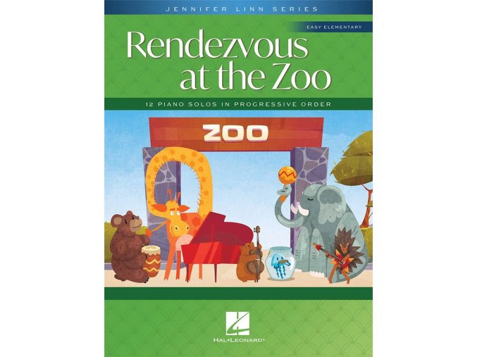 Rendezvous at the Zoo 12 Piano Solos