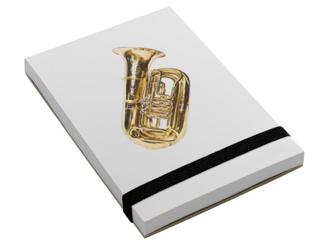 Bloček zápisník TUBA nelinkovaný