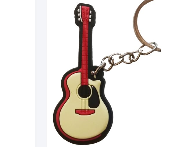 Přívěsek na klíče KYTARA 6