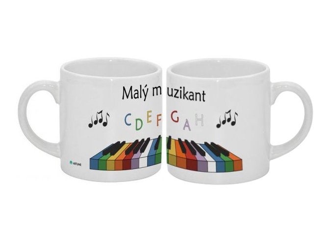 Hrnek espresso BAREVNÁ KLAVIATURA 170 ml 3