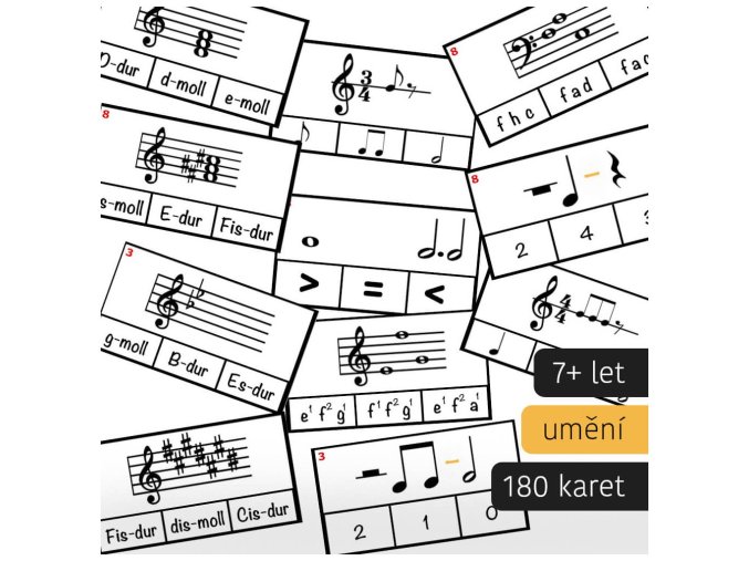 Hudební kolíčková sada