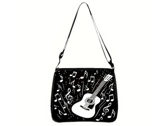 Plátěná taška přes rameno KYTARA