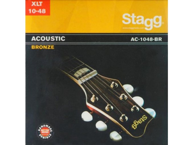 Stagg AC-1048-BR, sada strun