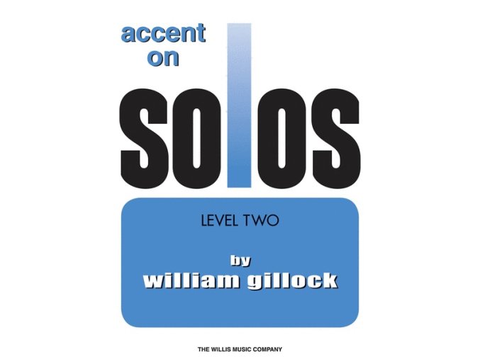 2190 w gillock accent on solos book 2