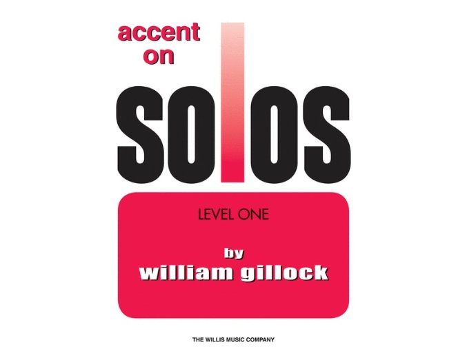 2193 w gillock accent on solos book 1