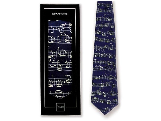 3279 kravata v darkove krabicce modra